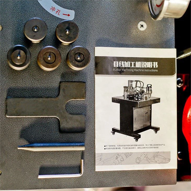 Portable Copper Aluminum Busbar Cutting Machine 5