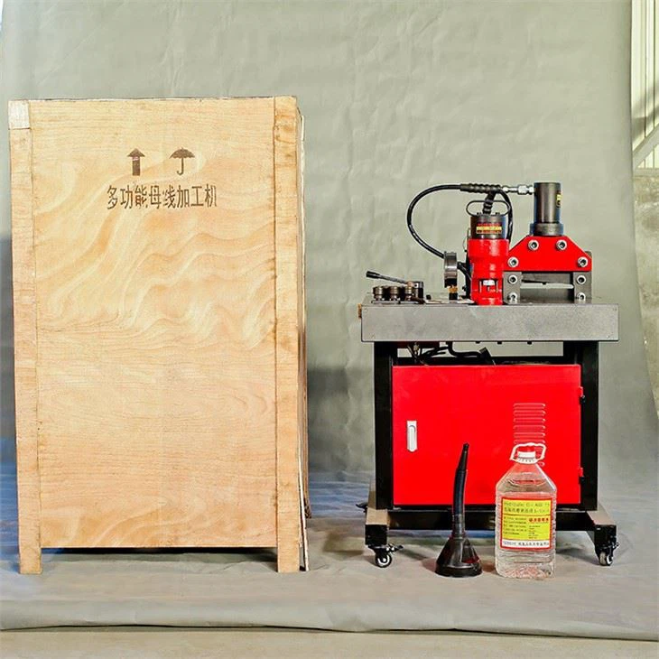 Portable Copper Aluminum Busbar Cutting Machine 6