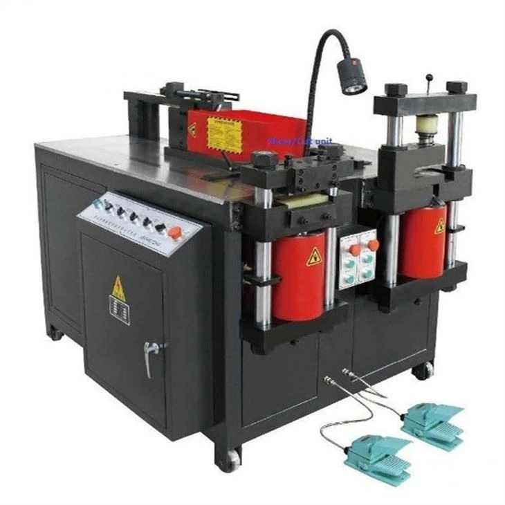 Punching And Shearing Process Machine Rotary Table Copper Busbar Processing Machine